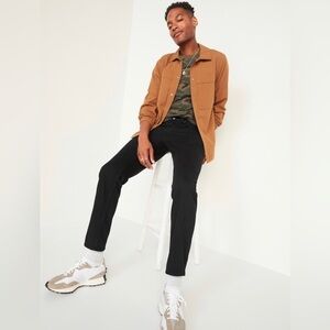 NWT! Black Athletic Taper Non-Stretch Five-Pocket Pants  - Size 33 x 34 🩷